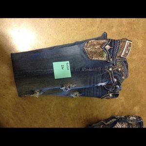 Grace in L.A. blue jeans